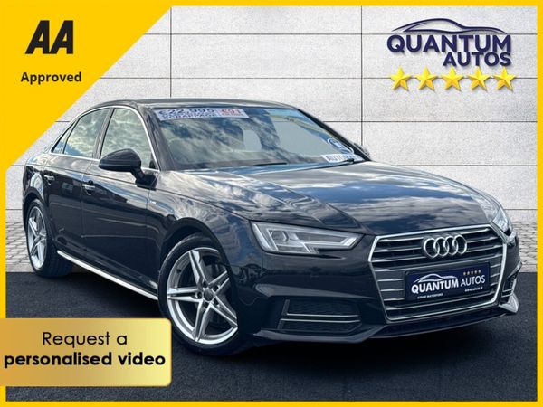 Audi A4 Saloon, Diesel, 2016, Black