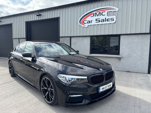 BMW 5-Series Saloon, Diesel, 2018, Black