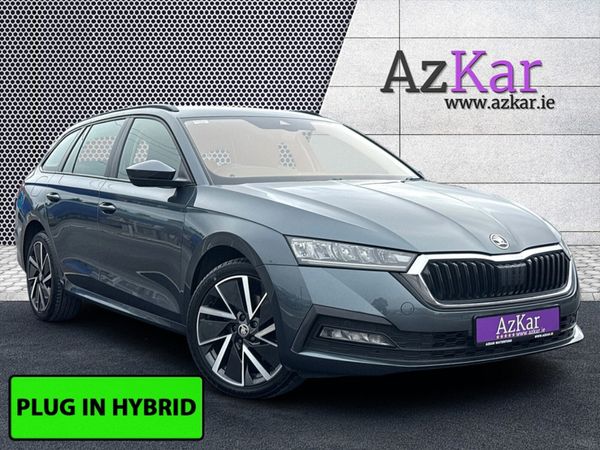 Skoda Octavia Estate, Petrol Plug-in Hybrid, 2021, Grey