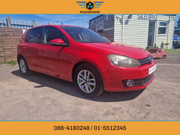 Volkswagen Golf Hatchback, Petrol, 2012, Red