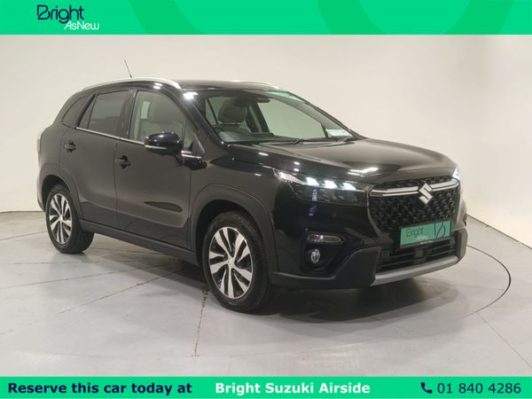 Suzuki SX4 S-Cross SUV, Petrol Hybrid, 2024, Black