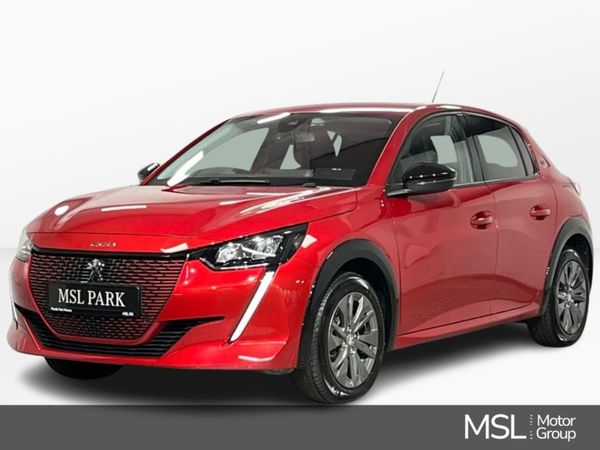Peugeot 208 Hatchback, Electric, 2024, Red