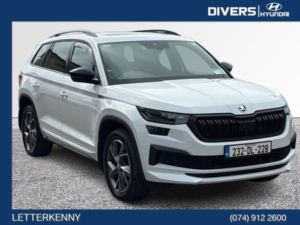 Skoda Kodiaq Estate, Diesel, 2023, White