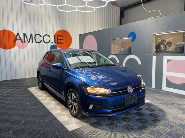 Volkswagen Polo Hatchback, Petrol, 2019, Blue