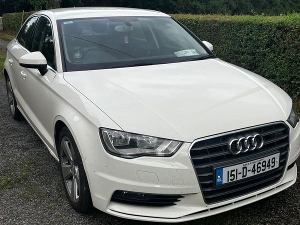 Audi A3 Saloon, Diesel, 2015, White