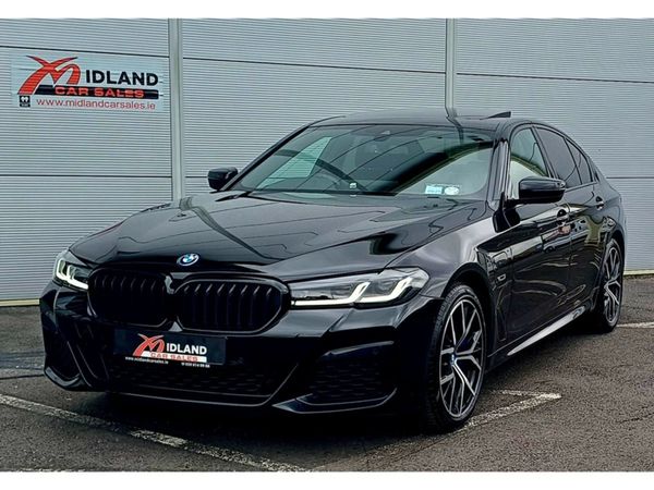BMW 5-Series Saloon, Hybrid, 2023, Black