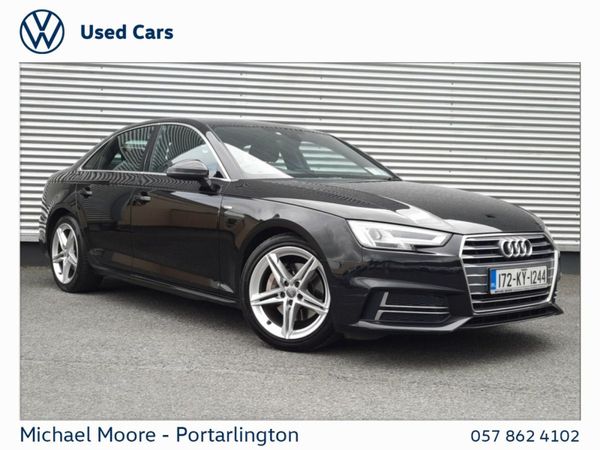 Audi A4 Saloon, Diesel, 2017, Black