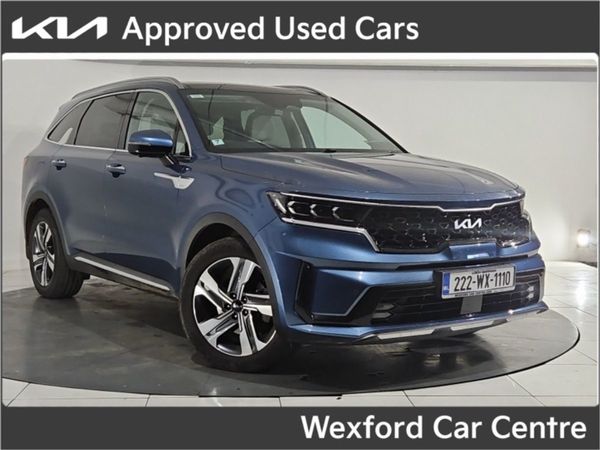 Kia Sorento SUV, Petrol Plug-in Hybrid, 2022, Blue