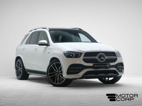 Mercedes-Benz GLE SUV, Hybrid, 2021, White