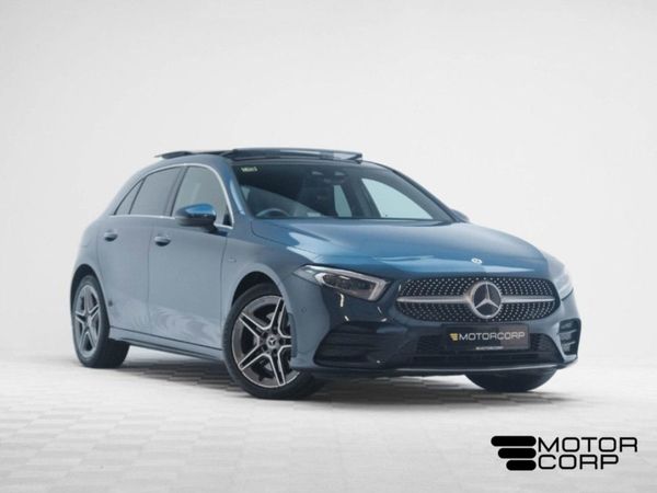 Mercedes-Benz A-Class Hatchback, Hybrid, 2021, Blue