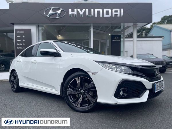 Honda Civic Hatchback, Petrol, 2018, White