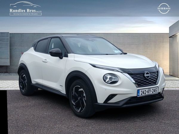 Nissan Juke SUV, Petrol Hybrid, 2024, White