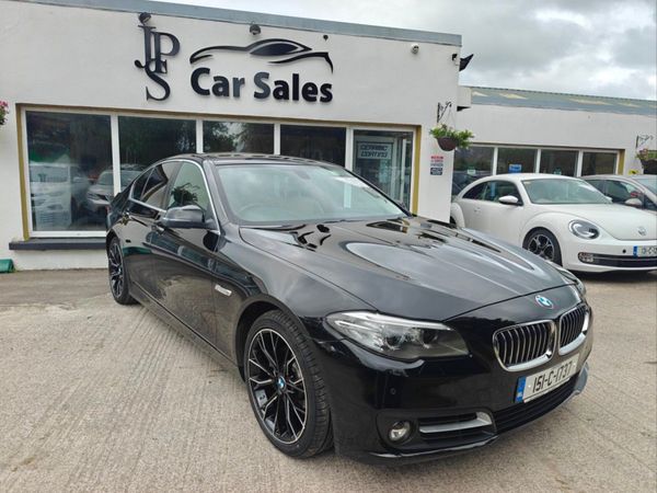BMW 5-Series Saloon, Diesel, 2015, Black