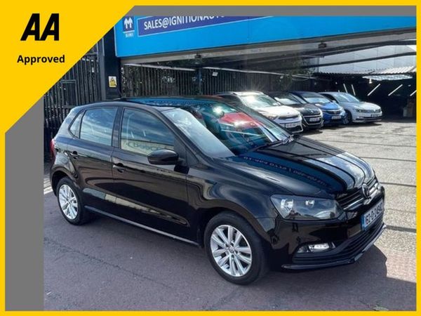 Volkswagen Polo Hatchback, Petrol, 2016, Black