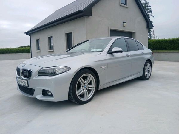 BMW 5-Series Saloon, Diesel, 2015, Silver