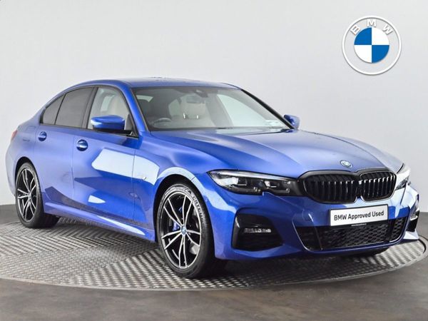 BMW 3-Series Saloon, Petrol Plug-in Hybrid, 2022, Blue