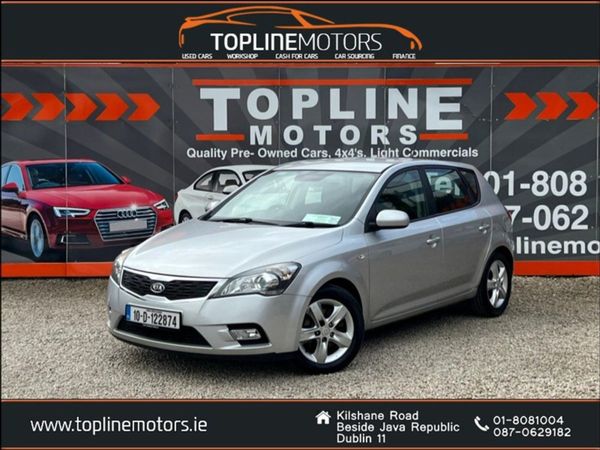 Kia Ceed Hatchback, Diesel, 2010, Silver