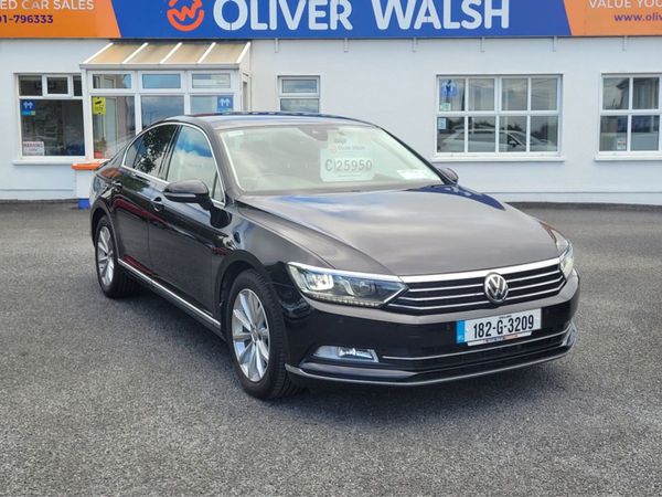 Volkswagen Passat Saloon, Diesel, 2018, Black