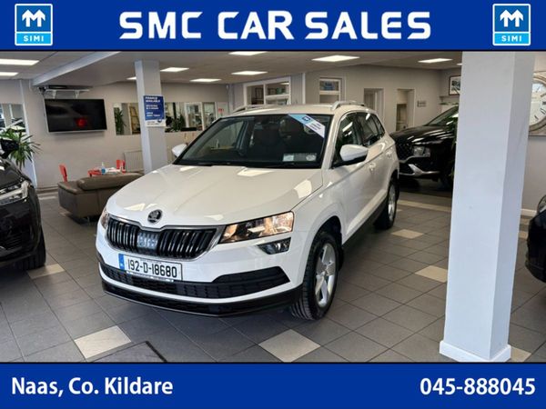 Skoda Karoq SUV, Petrol, 2019, White