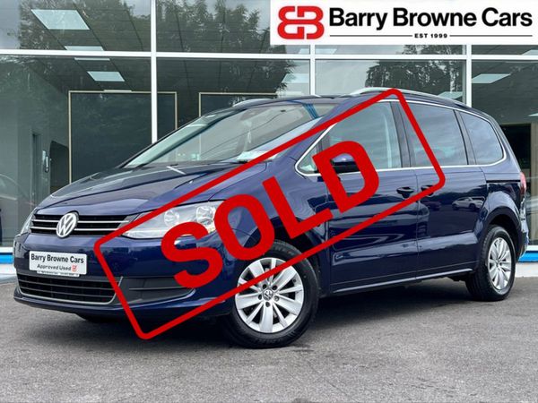 Volkswagen Sharan MPV, Diesel, 2020, Blue