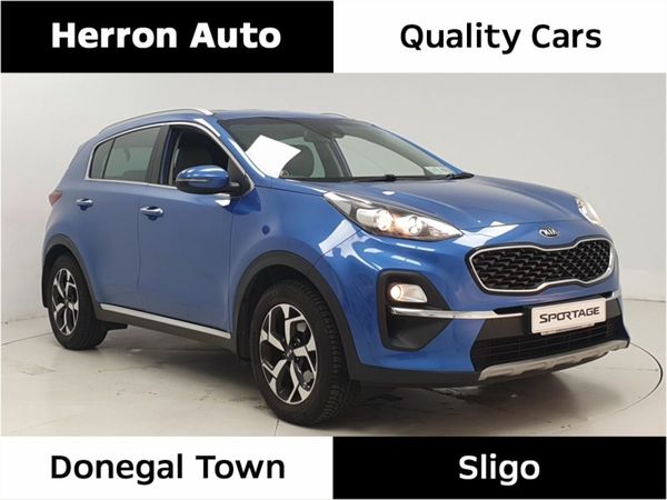 Kia Sportage SUV, Diesel Hybrid, 2021, Blue