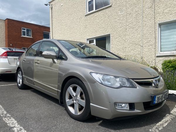 Honda Civic Saloon, Petrol, 2006, Beige