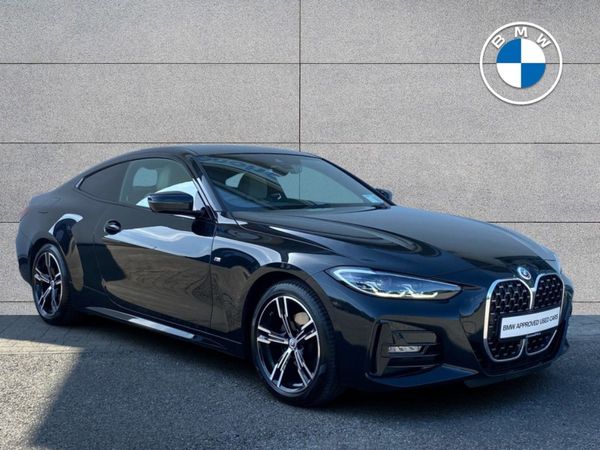 BMW 4-Series Coupe, Petrol, 2024, Black
