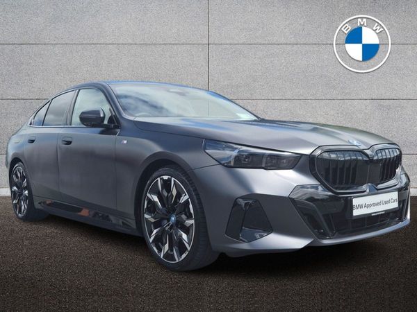 BMW 5-Series Saloon, Petrol Plug-in Hybrid, 2025, Grey