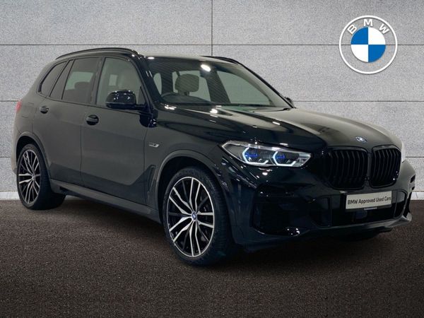 BMW X5 SUV, Petrol Plug-in Hybrid, 2022, Black
