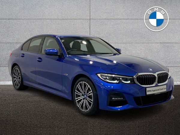 BMW 3-Series Saloon, Petrol Plug-in Hybrid, 2021, Blue