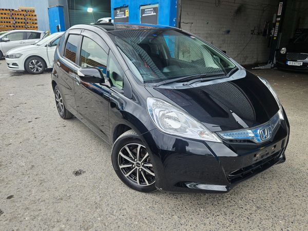 Honda Fit Hatchback, Petrol Hybrid, 2012, Black