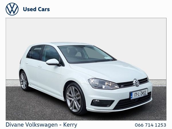 Volkswagen Golf Hatchback, Petrol, 2017, White