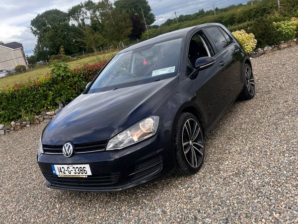 Volkswagen Golf Hatchback, Diesel, 2014, Black