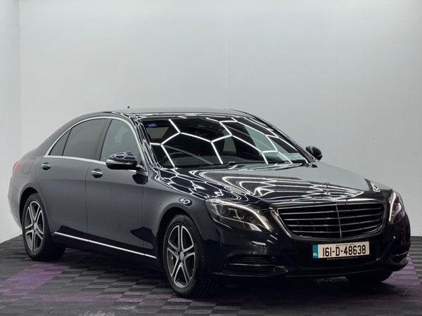 Mercedes-Benz S-Class Saloon, Diesel, 2016, Blue