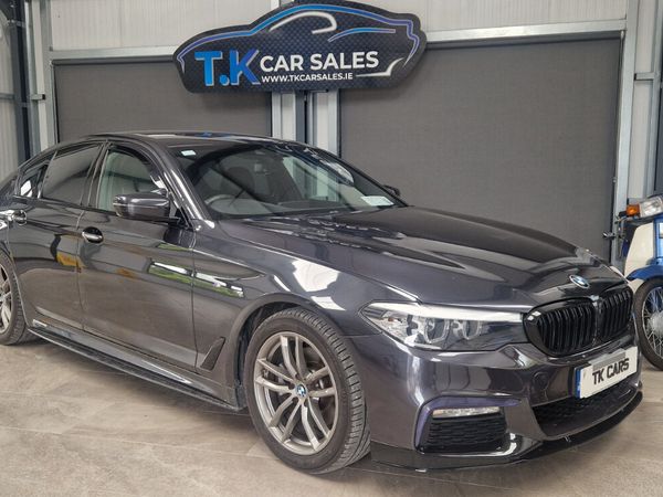 BMW 5-Series Saloon, Diesel, 2018, Grey