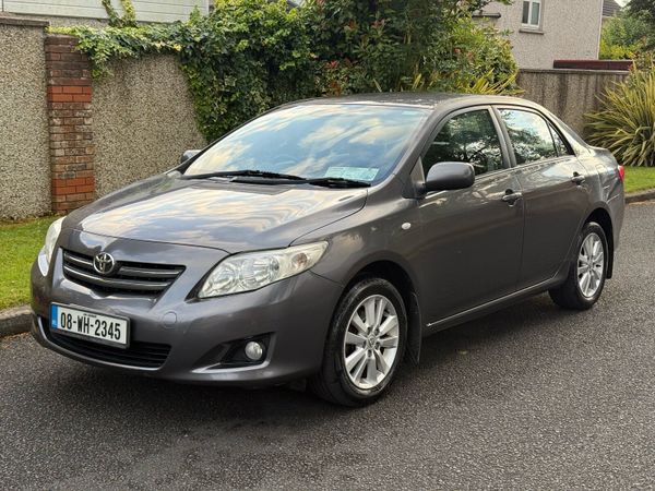 Toyota Corolla Saloon, Petrol, 2008, Grey