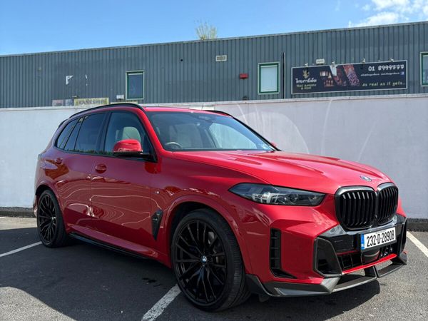 BMW X5 SUV, Petrol Plug-in Hybrid, 2023, Red