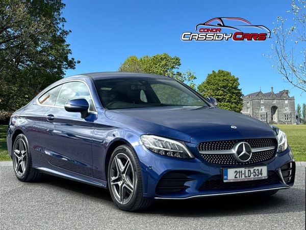 Mercedes-Benz C-Class Coupe, Diesel, 2021, Blue