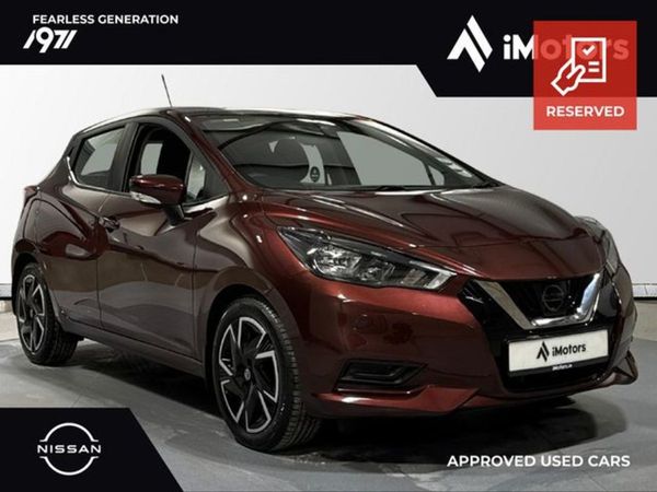 Nissan Micra Hatchback, Petrol, 2022, Red