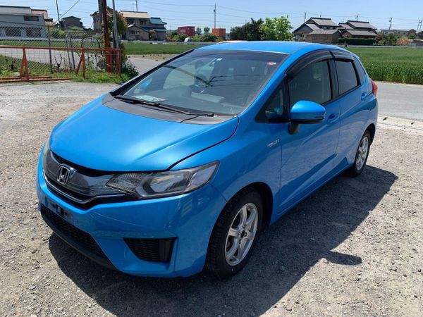 Honda Fit Hatchback, Petrol Hybrid, 2014, Blue