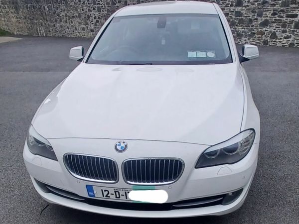 BMW 5-Series Saloon, Diesel, 2012, White