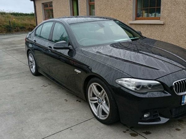 BMW 5-Series Saloon, Diesel, 2015, Black