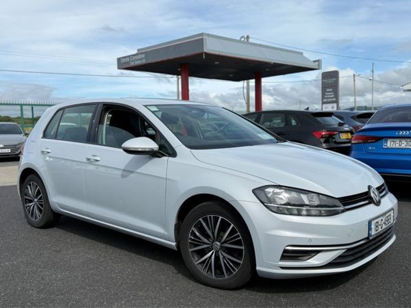 Volkswagen Golf Hatchback, Diesel, 2018, Silver