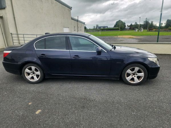 BMW 5-Series Saloon, Diesel, 2008, Blue