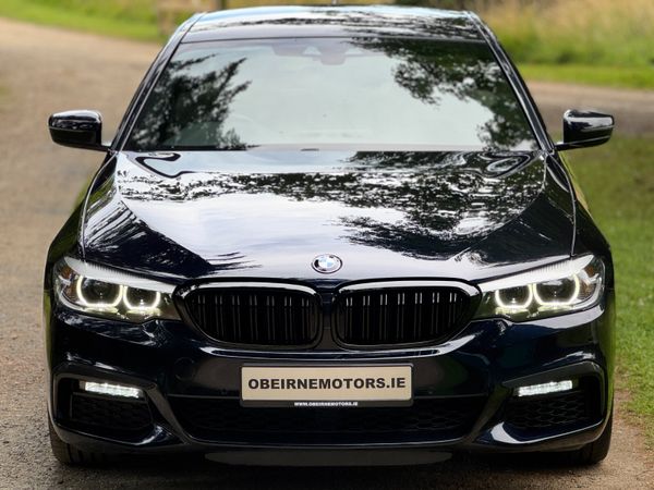 BMW 5-Series Saloon, Diesel, 2019, Black