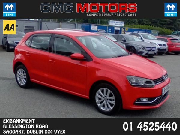 Volkswagen Polo Hatchback, Petrol, 2018, Red