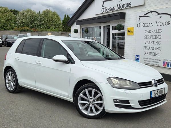 Volkswagen Golf Hatchback, Petrol, 2015, White