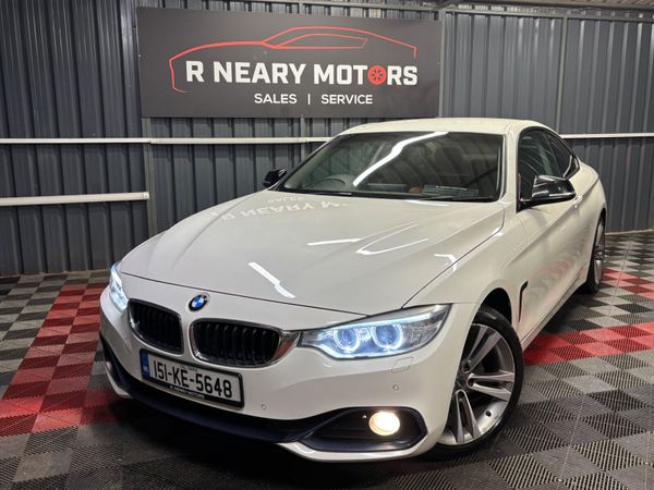 BMW 4-Series Coupe, Diesel, 2015, White