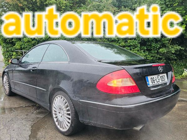 Mercedes-Benz CLK Coupe, Petrol, 2006, Black