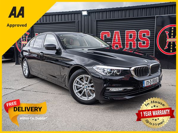 BMW 5-Series Saloon, Diesel, 2017, Black